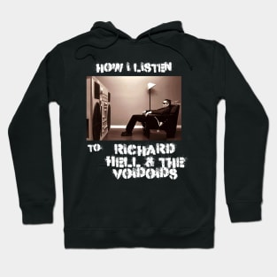 how i listen richard Hoodie